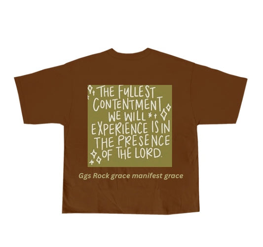 Manifest Tee Brown