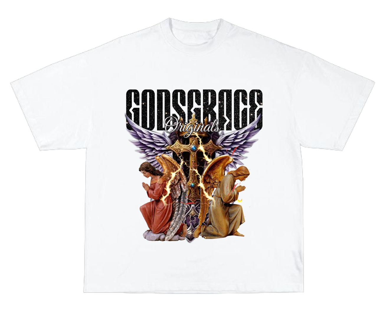 Divine by Design Tee white